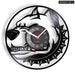 Retro Pitbull Wall Clock