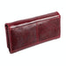 Retro Rfid Leather Lady Wallet Multi Function