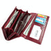 Retro Rfid Leather Lady Wallet Multi Function
