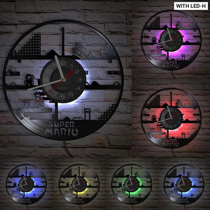 Retro Video Game Wall Clock