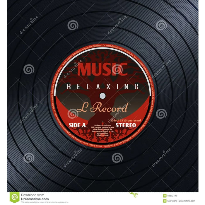 Retro Vinyl Lp Wall Clock