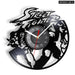 Retro Vinyl Record Wall Clock for Gamer Room Decor