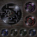 Retro Vinyl Record Wall Clock for Gamer Room Decor