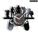 Retro Vinyl Record Wall Clock for Gamer Room Decor