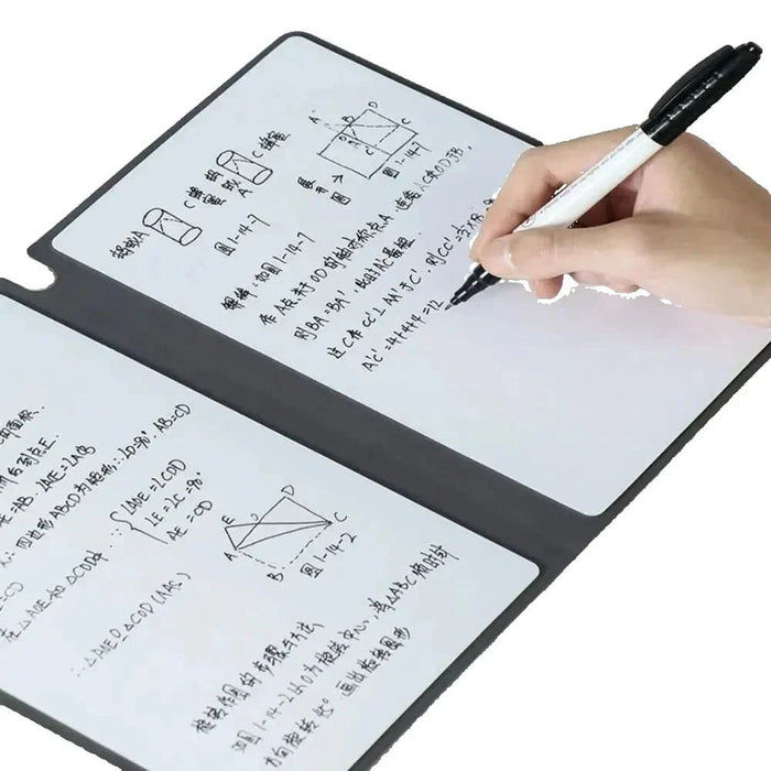 Reusable Board Notebook Set With Pen And Cloth