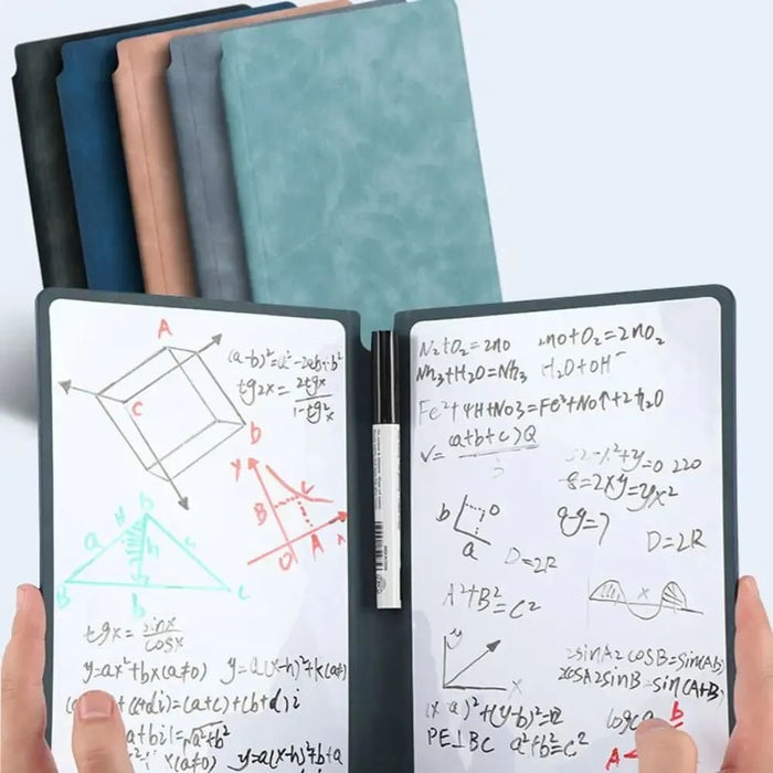 Reusable Board Notebook Set With Pen And Cloth