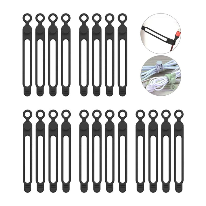 Reusable Silicone Cable Ties For Travel