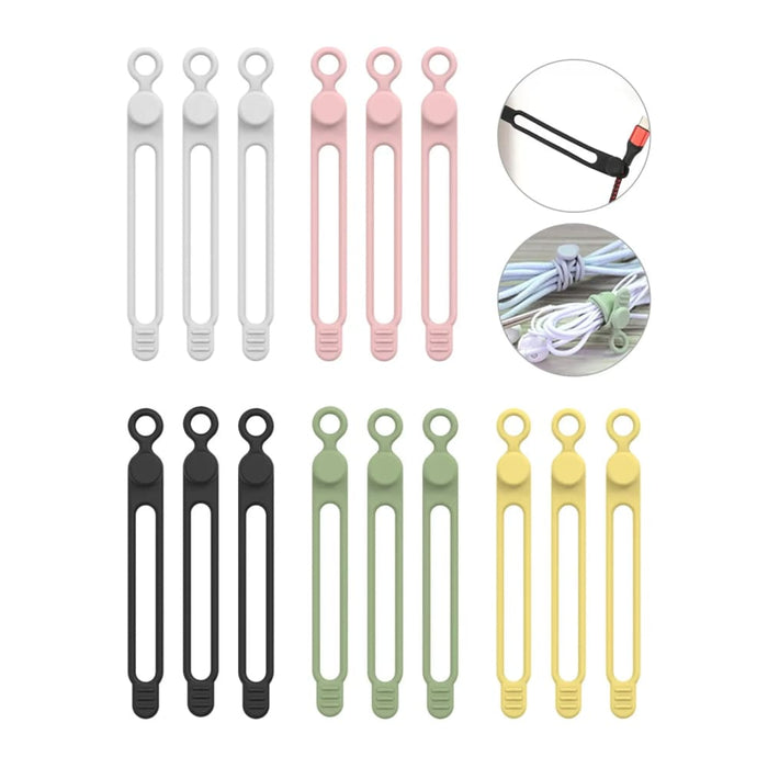 Reusable Silicone Cable Ties For Travel