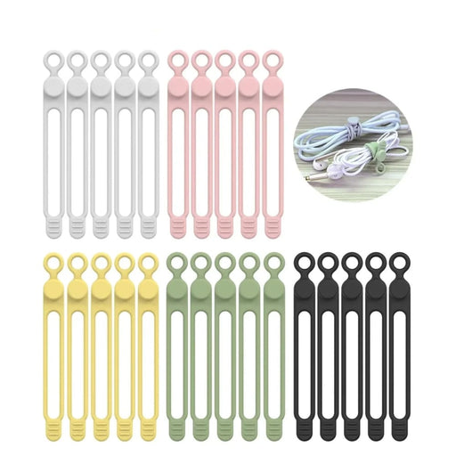 Reusable Silicone Cable Ties For Travel