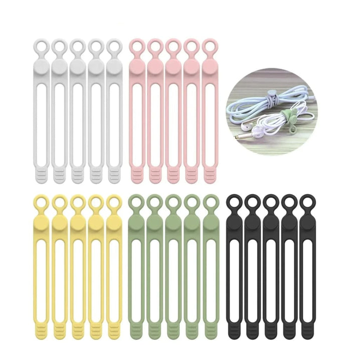 Reusable Silicone Cable Ties For Travel