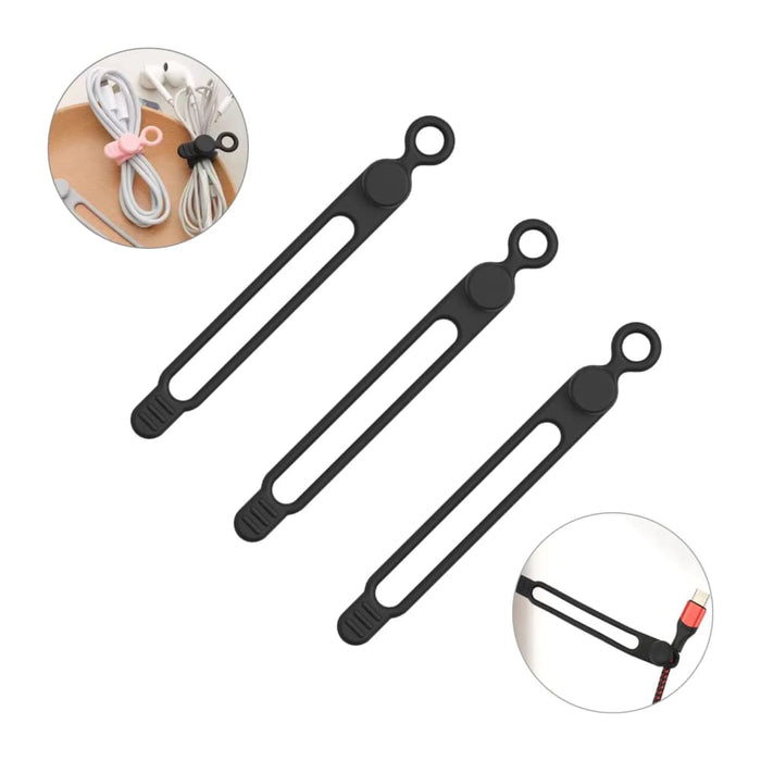 Reusable Silicone Cable Ties For Travel
