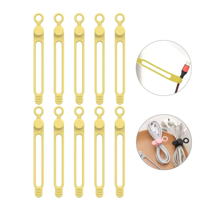 Reusable Silicone Cable Ties For Travel
