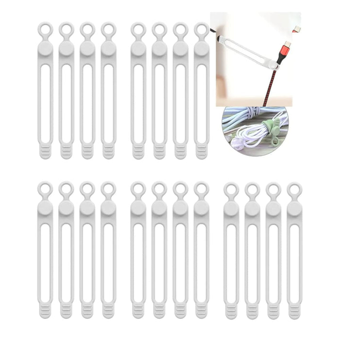 Reusable Silicone Cable Ties For Travel