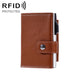 Rfid Anti Magnetic Triple Fold Card Bag