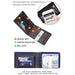 Rfid Anti Theft Multi Card Wallet With Contrasting Slots