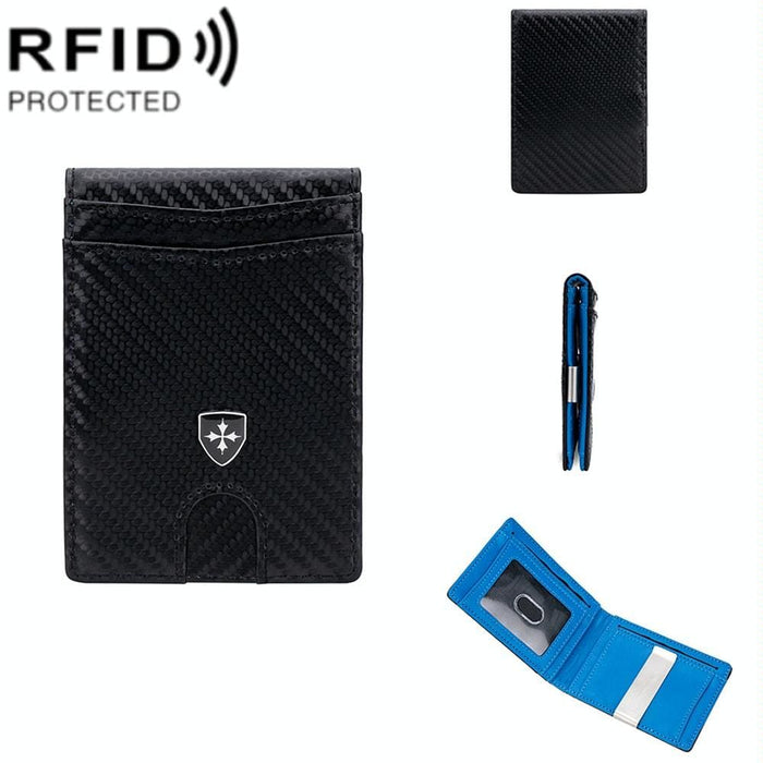 Rfid Anti Theft Multi Card Wallet With Contrasting Slots