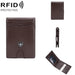 Rfid Anti Theft Multi Card Wallet With Contrasting Slots