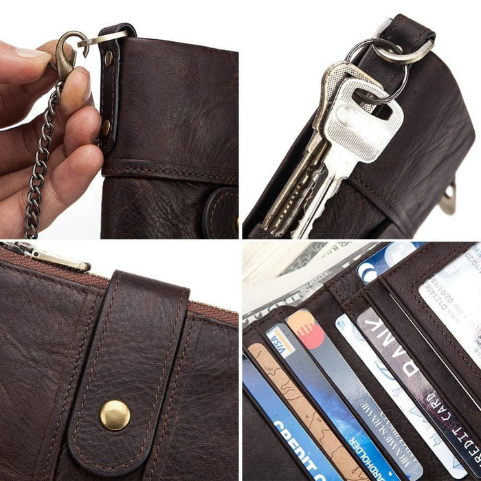 Rfid Anti Theft Multi Function Wallet