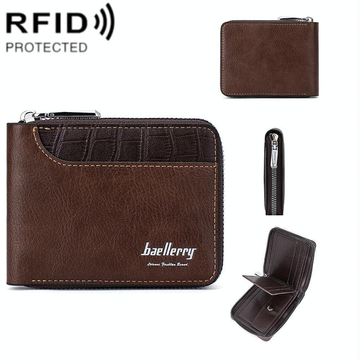 Rfid Anti Theft Short Wallet
