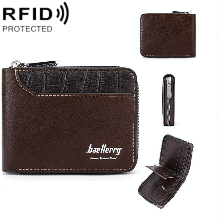 Rfid Anti Theft Short Wallet