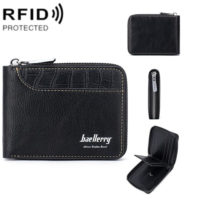 Rfid Anti Theft Short Wallet