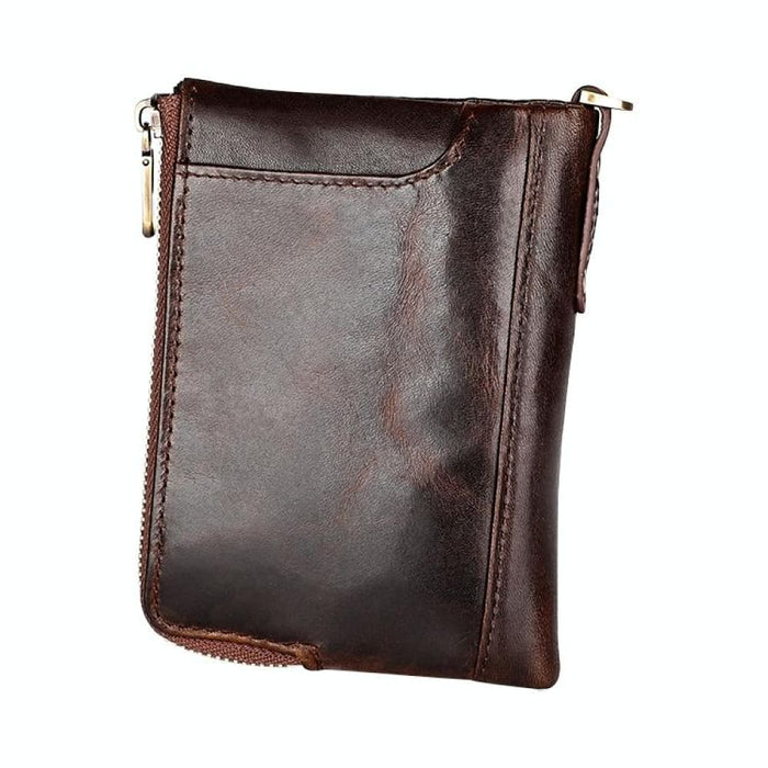 Rfid Antimagnetic Leather Mens Wallet