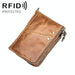 Rfid Antimagnetic Leather Mens Wallet