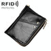Rfid Antimagnetic Leather Mens Wallet