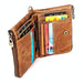 Rfid Antimagnetic Leather Mens Wallet