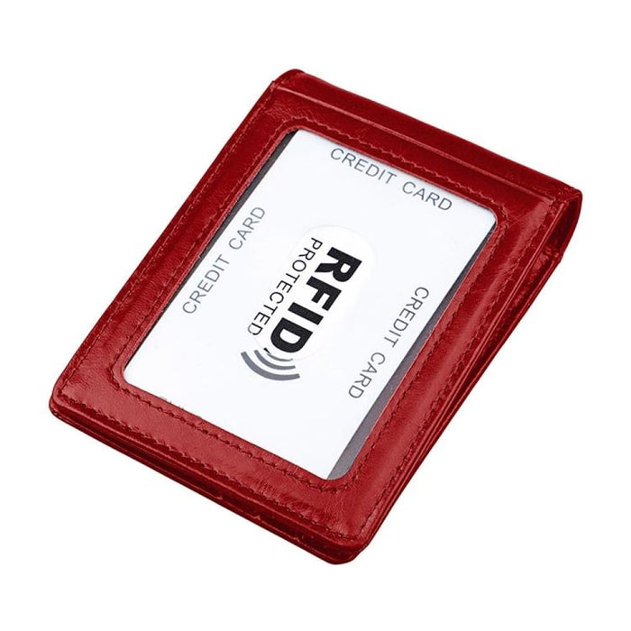 Rfid Antimagnetic Leather Wallet