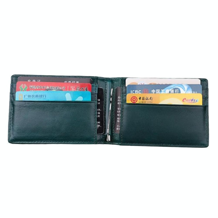 Rfid Antimagnetic Leather Wallet