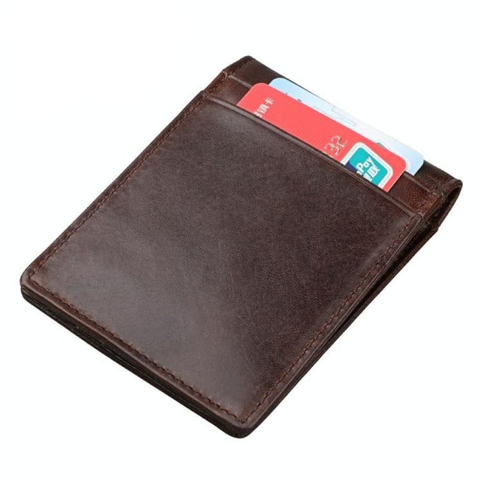 Rfid Antimagnetic Leather Wallet