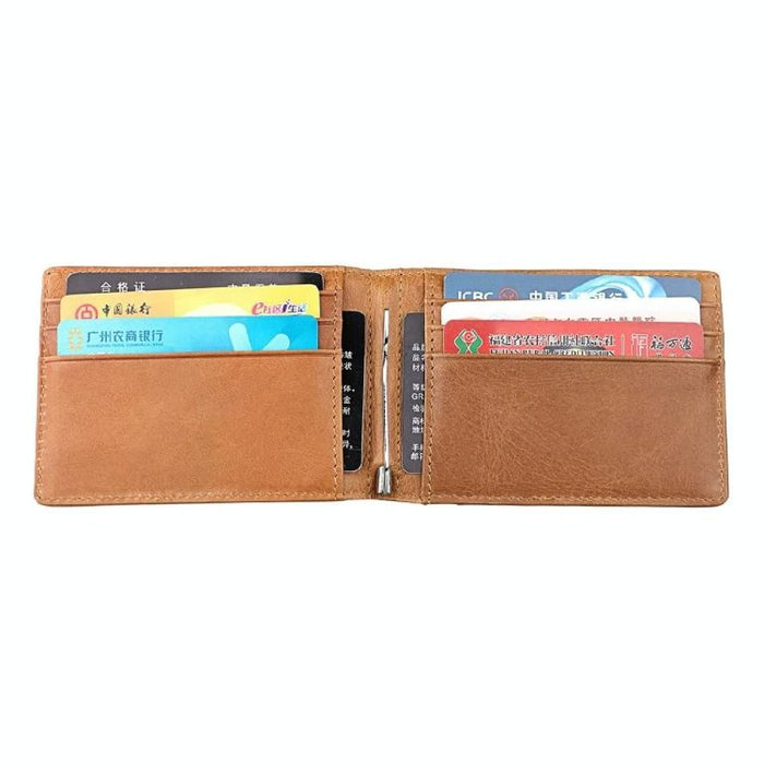 Rfid Antimagnetic Leather Wallet