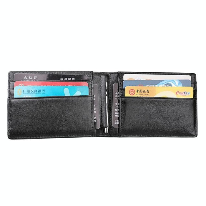 Rfid Antimagnetic Leather Wallet