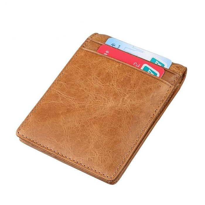 Rfid Antimagnetic Leather Wallet