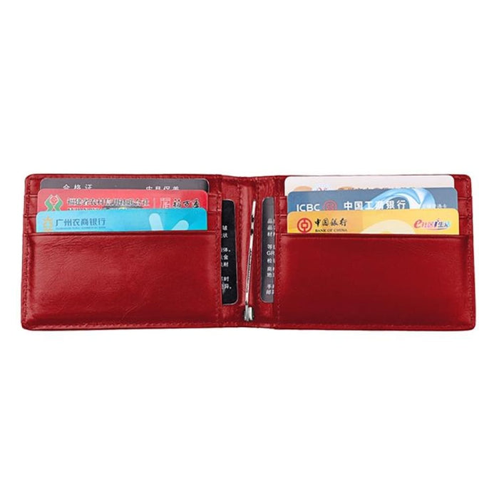 Rfid Antimagnetic Leather Wallet