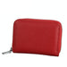 Rfid Antimagnetic Leather Zipper Wallet