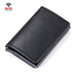 Rfid Blocking Automatic Card Holder With Coin Pocket