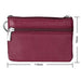 Rfid Blocking Cowhide Leather Card Holder Wallet