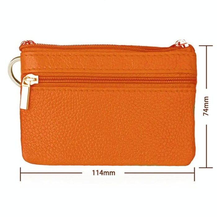 Rfid Blocking Cowhide Leather Card Holder Wallet