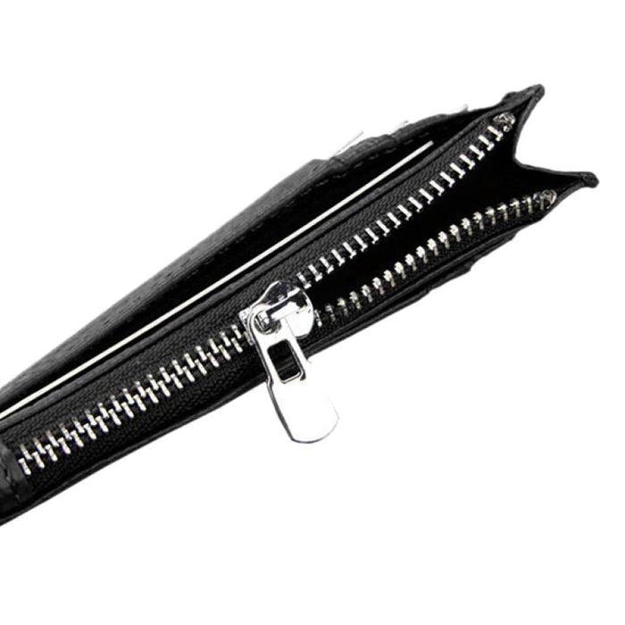 Rfid Blocking Cowhide Leather Card Holder Wallet