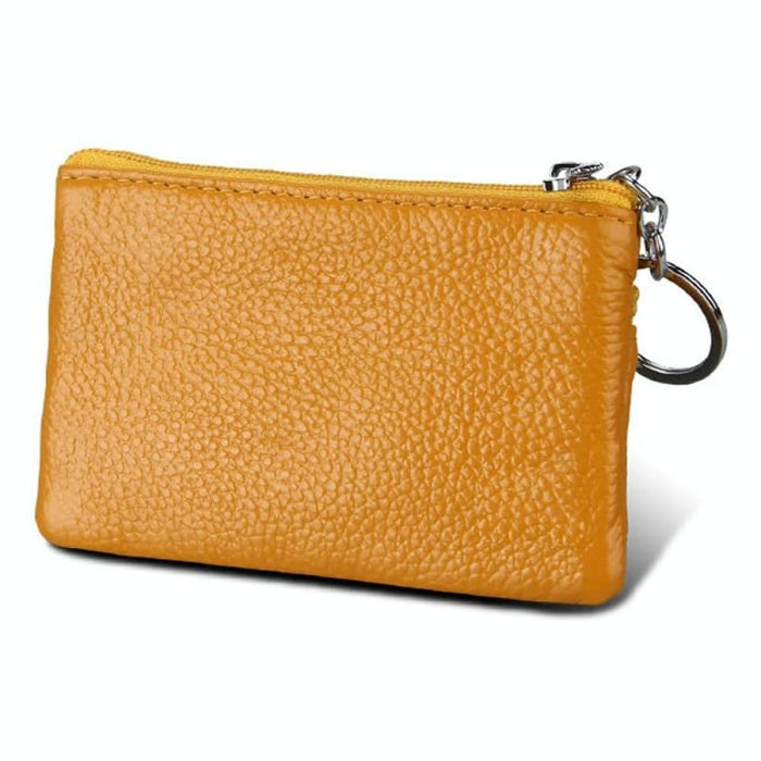 Rfid Blocking Cowhide Leather Card Holder Wallet