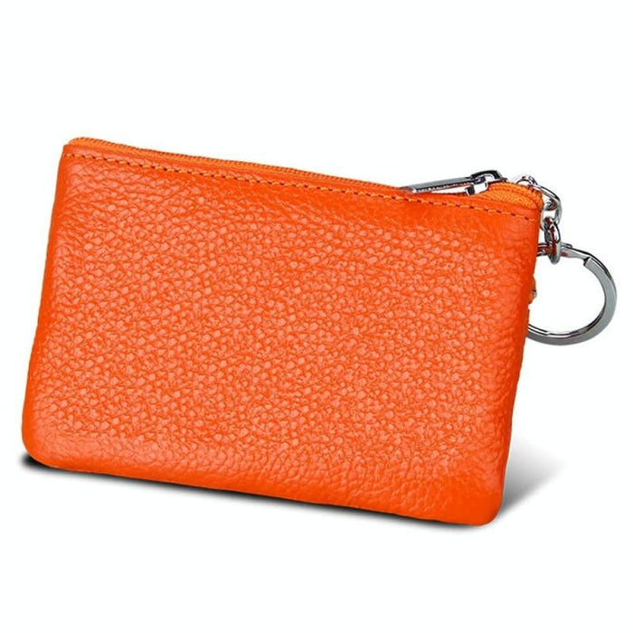 Rfid Blocking Cowhide Leather Card Holder Wallet