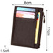 Rfid Blocking Cowhide Leather Card Holder Wallet