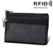 Rfid Blocking Cowhide Leather Card Holder Wallet