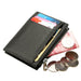Rfid Blocking Cowhide Leather Card Holder Wallet