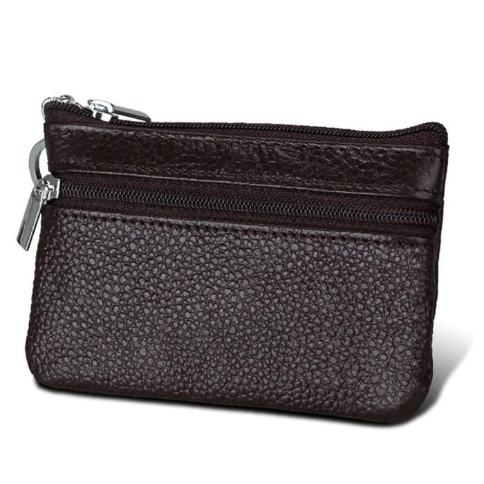 Rfid Blocking Cowhide Leather Card Holder Wallet