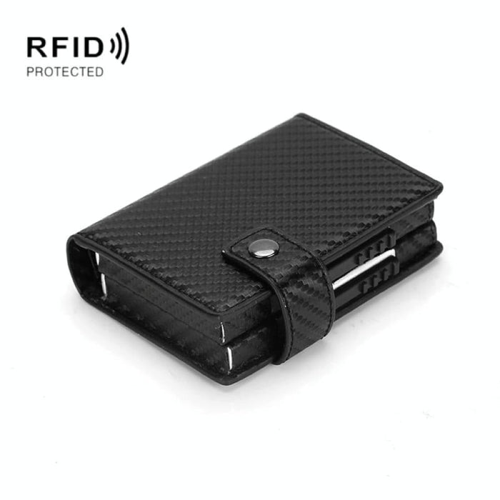 Rfid Blocking Dual Card Wallet