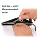 Rfid Blocking Dual Card Wallet