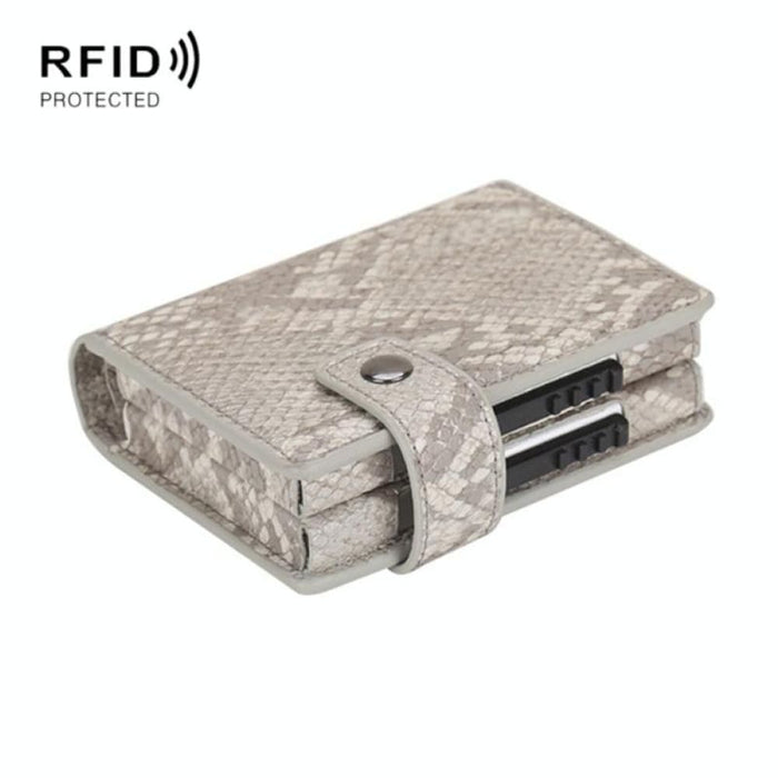 Rfid Blocking Dual Card Wallet